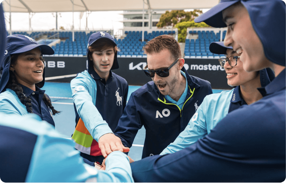 Australian open delivers training to their dispearsed teams with EdApp 